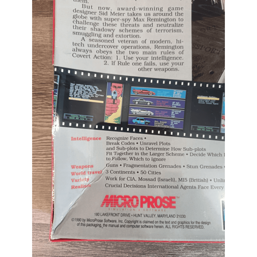 Sid Meier's Covert Action Amiga - immagine 10