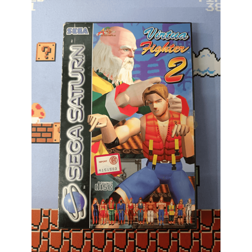 Virtua Fighter 2 Sega Saturn Pal Ita