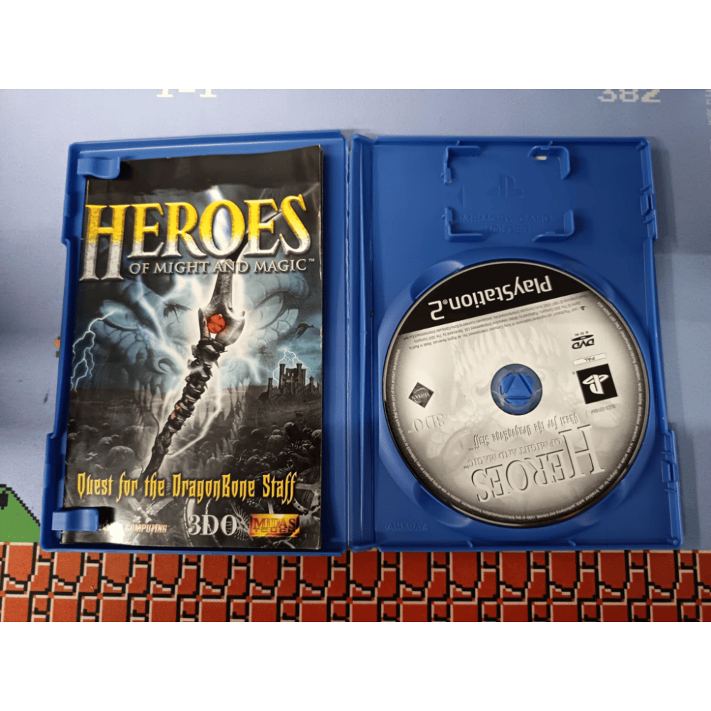 Heroes of Might and Magic Quest for the DragonBone Staff Ps2 Playstation 2 Pal Ita - immagine 3