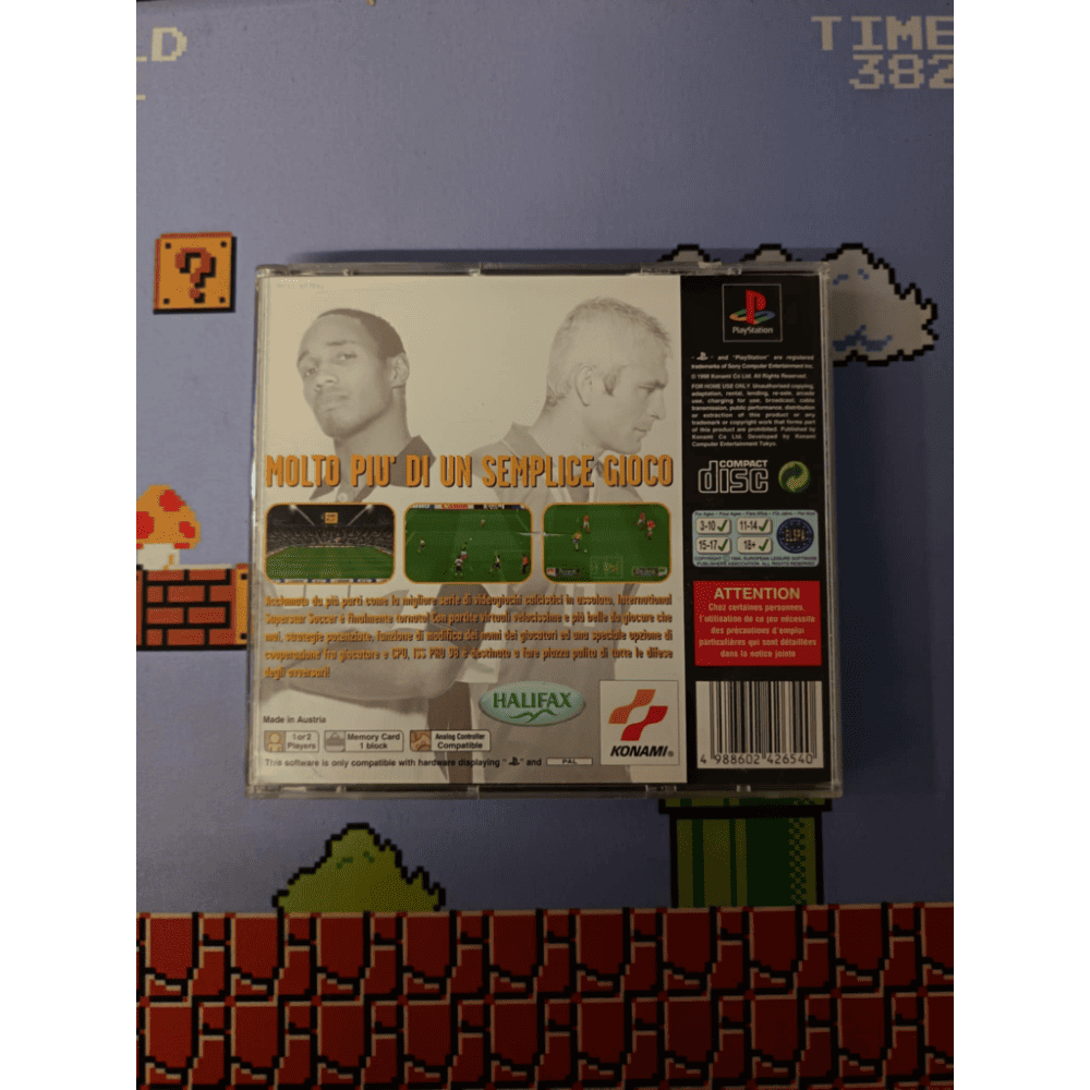 ISS International Superstar Soccer Pro 98 Ps1 Playstation 1 Pal Ita - immagine 2