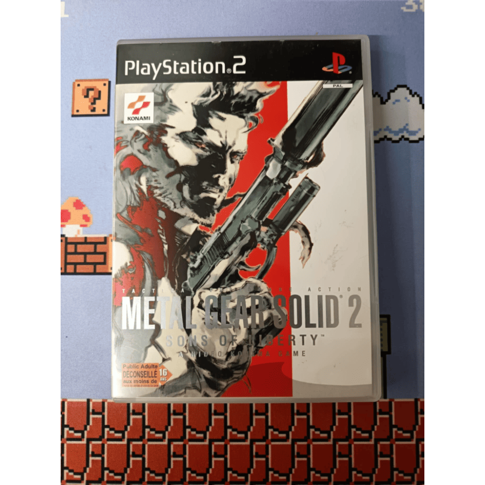 Metal Gear Solid 2 Sons Of Liberty Ps2 Playstation 2 Pal Fra