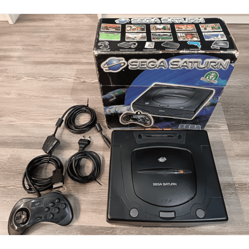 Sega Saturn Console con Scatola