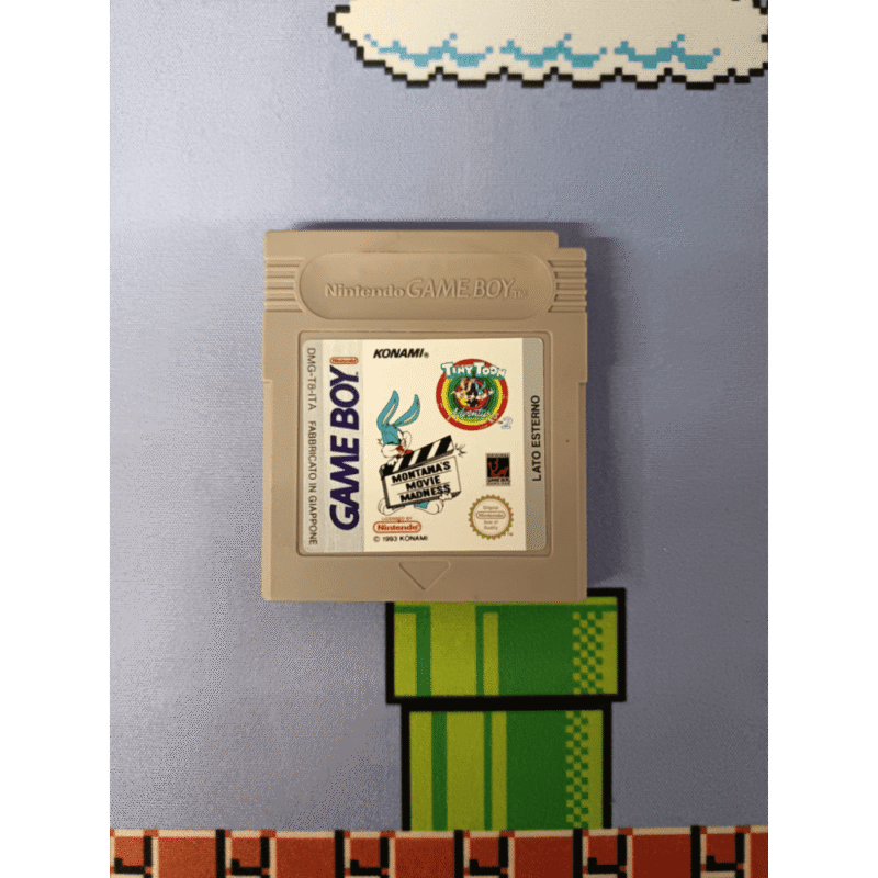 Tiny Toon Adventures Montana's Movie Madness Nintendo GameBoy Pal Ita