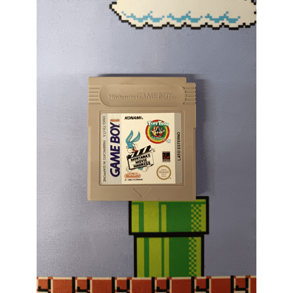 Tiny Toon Adventures Montana's Movie Madness Nintendo GameBoy Pal Ita