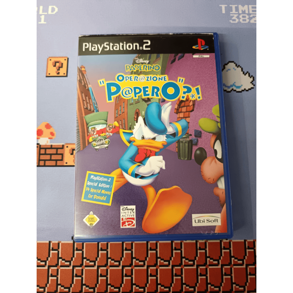 Paperino Operazione "Papero"?! Ps2 Playstation 2 Pal Ita