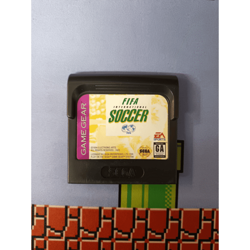 Fifa International Soccer Sega Game Gear Pal Eur