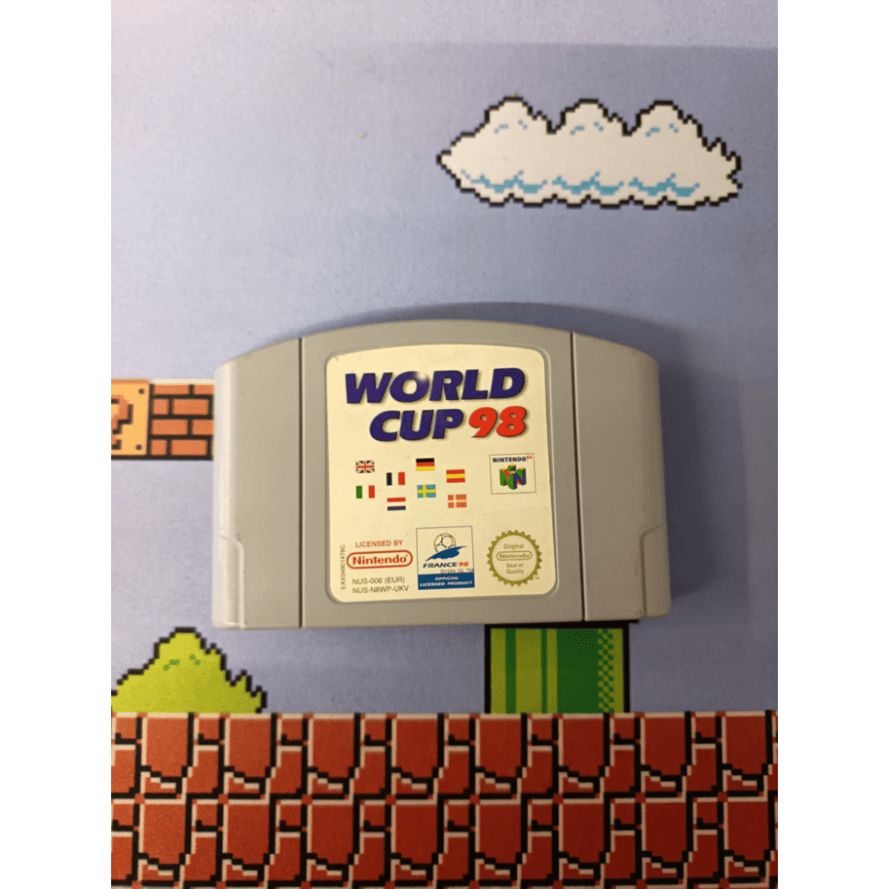 World Cup 98 Nintendo 64 N64 Pal Ukv