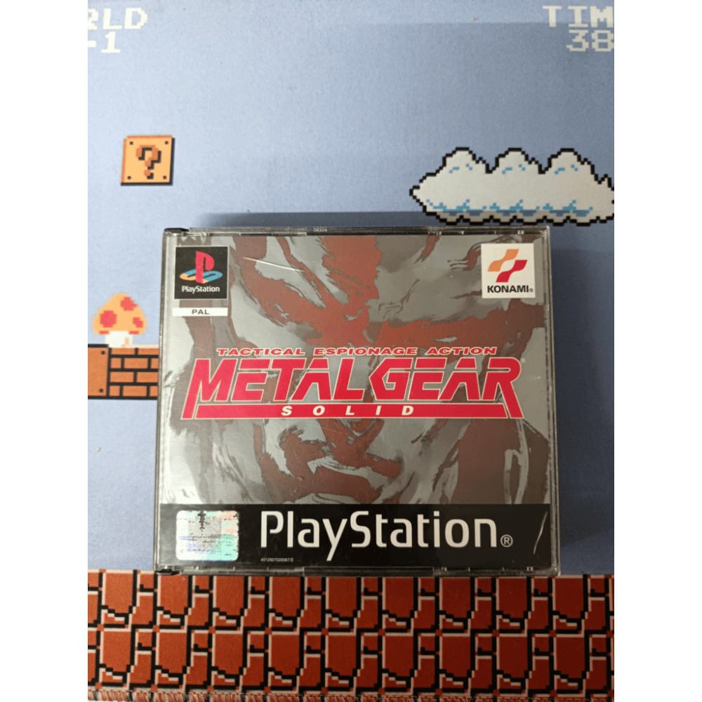 Metal Gear Solid Ps1 Playstation 1 Pal Ita