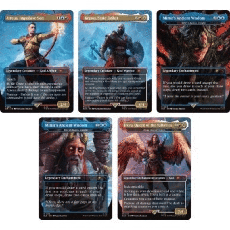Magic The Gathering Secret Lair x God of War Norse