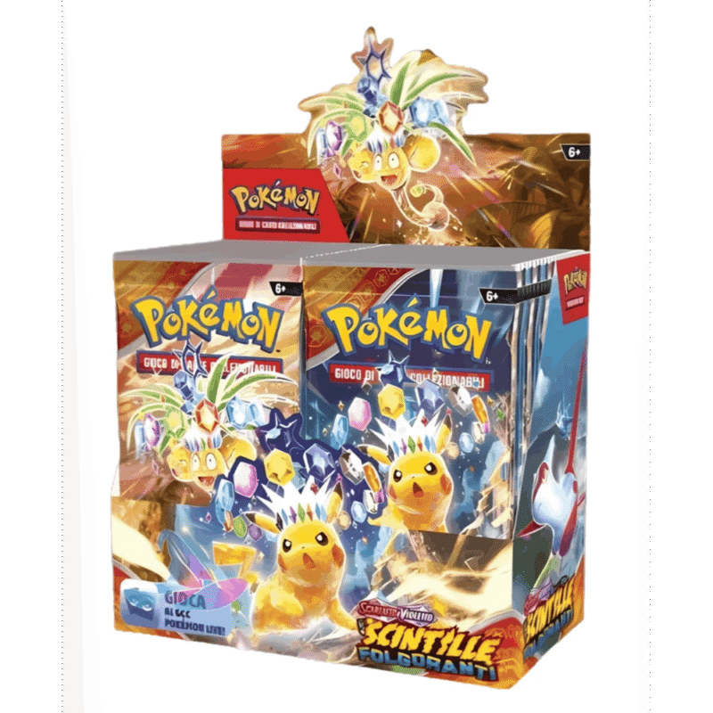 Pokemon Scintille Folgoranti Display Box 36 Bustine ITA