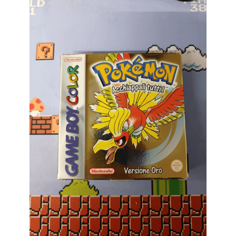 Pokemon Versione Oro Nintendo GameBoy Pal Ita