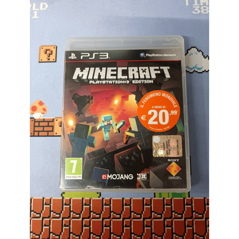 Minecraft Ps3 Playstation 3 Pal Ita