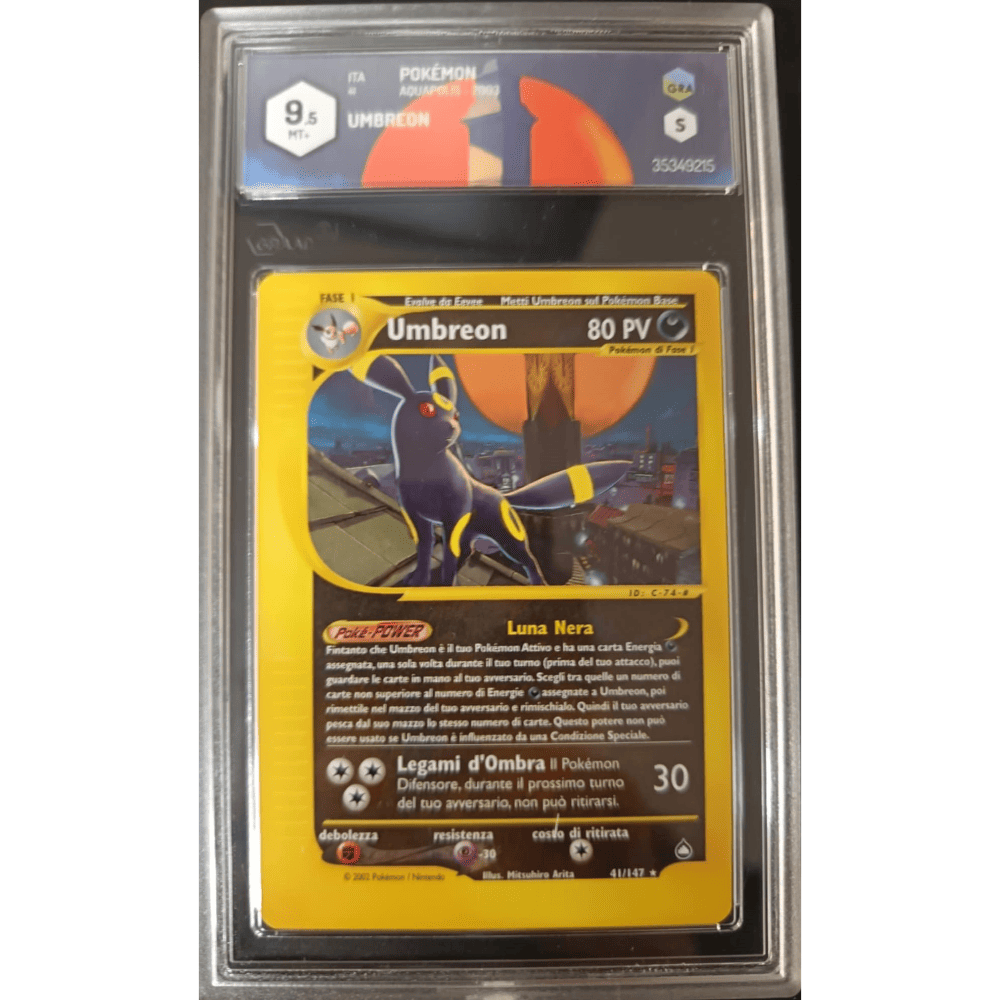 Umbreon 41/147 Aquapolis Ita Graad 9.5