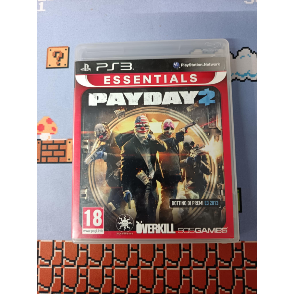 PayDay 2 Ps3 Playstation 3 Pal Ita