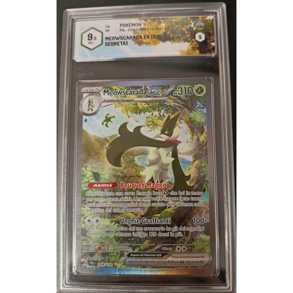 Meowscarada 256/193 Evoluzioni a Paldea Ita Graad 9.5