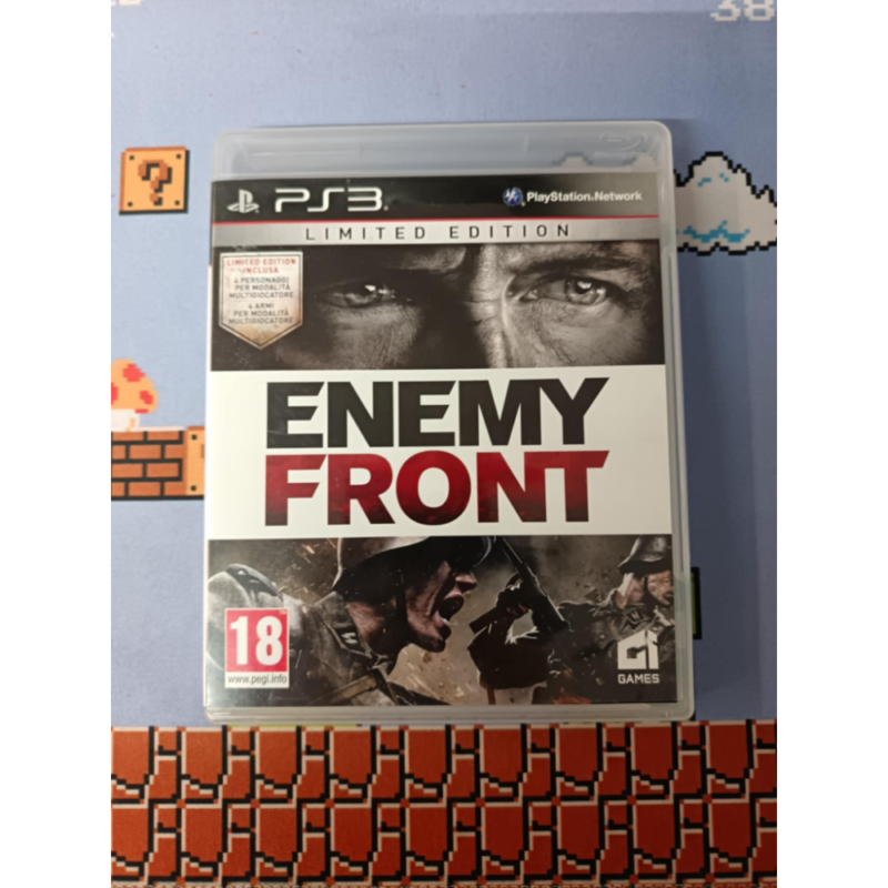 Enemy Front Ps3 Playstation 3 Pal Ita