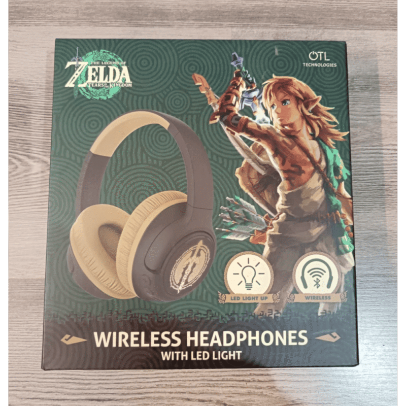 The Legend of Zelda Tears of the Kingdom Wireless Headphones with Led Light