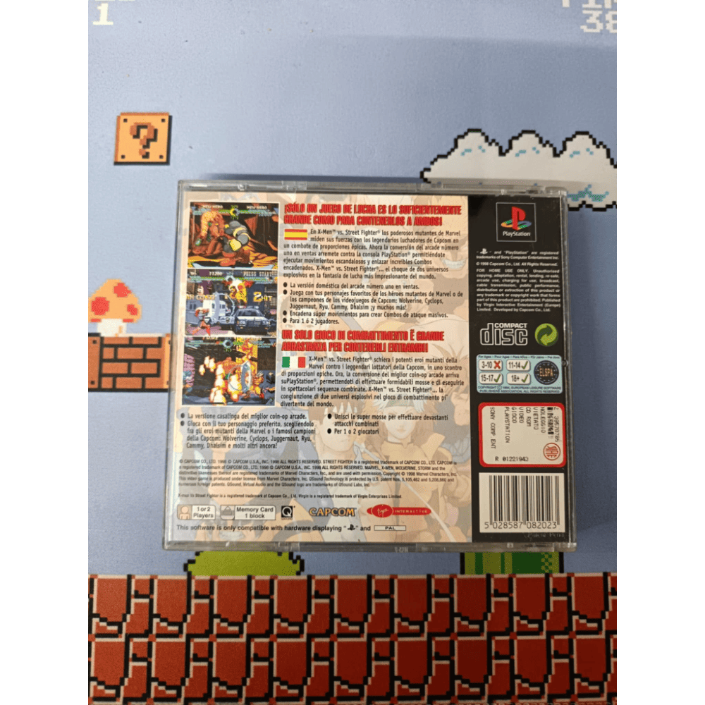 X-Men vs Street Fighter Ps1 Playstation 1 Pal Ita - immagine 3