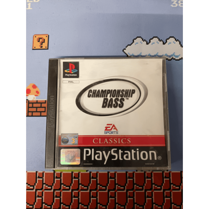 Championship Bass Ps1 Playstation 1 Pal Eng