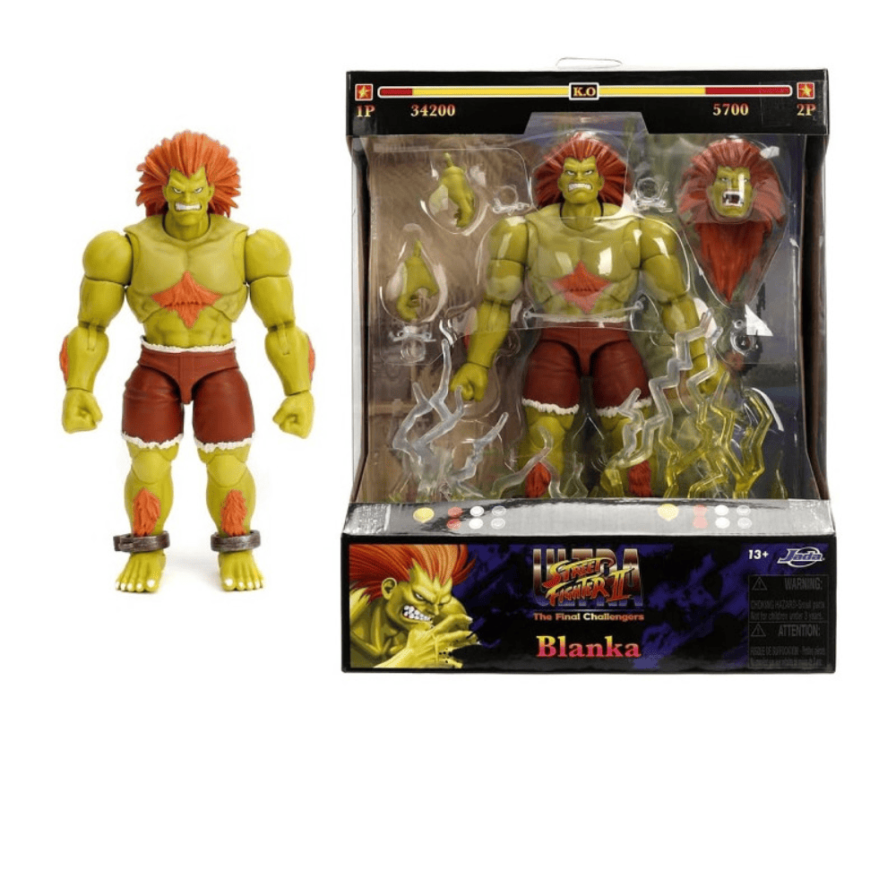 Ultra Street Fighter 2: The Final Challengers Blanka Deluxe Action Figure scale 1:12