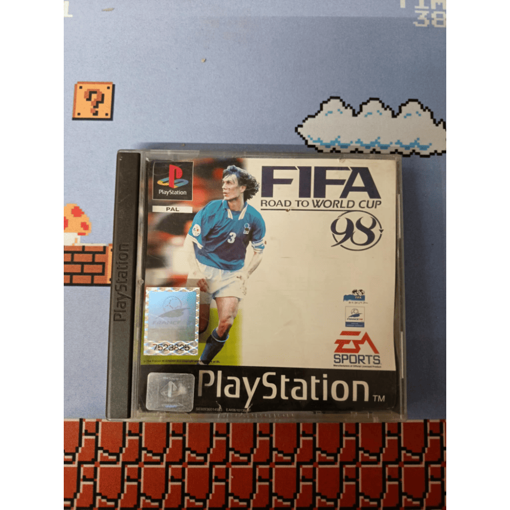 Fifa Road to World Cup 98 Ps1 Playstation 1 Pal Ita