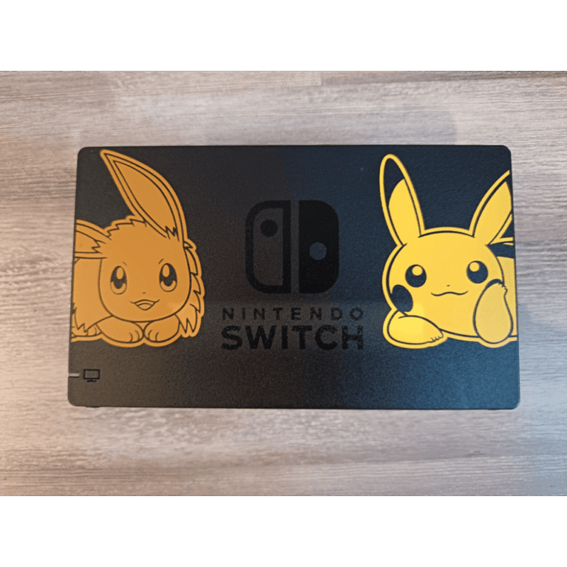 Dock Nintendo Switch Pokemon Let's Go Eevee Pikachu Usato