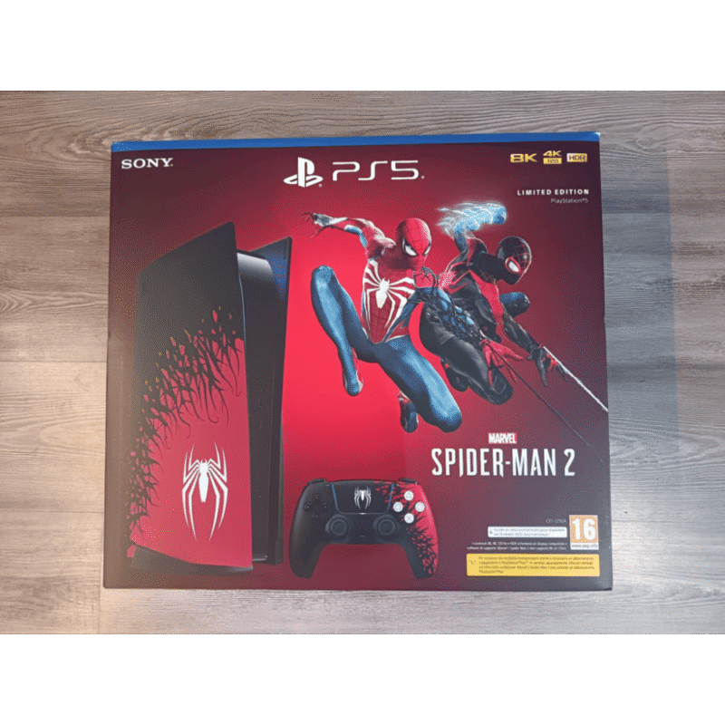 Sony Ps5 PlayStation 5 Marvel Spider-Man 2 Limited Edition con Lettore Console Usato