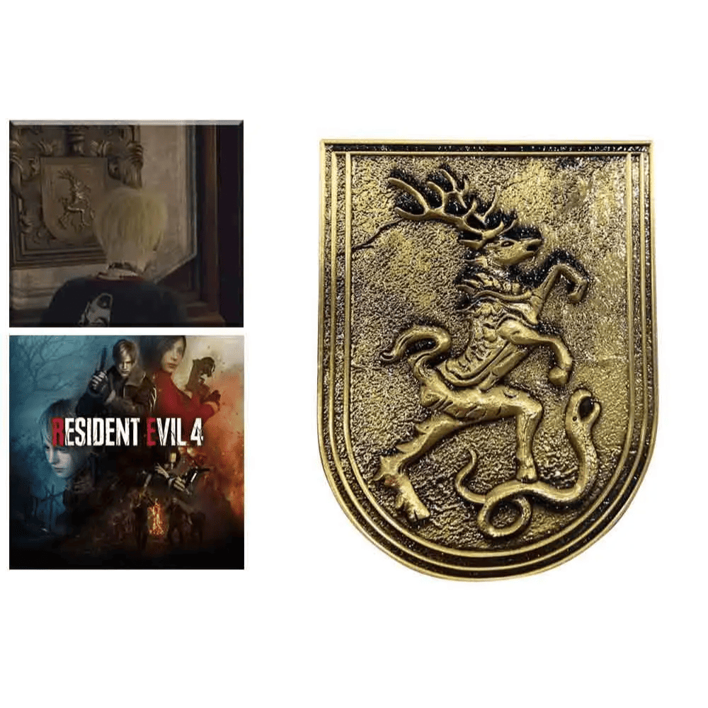 Resident Evil 4 Salazar Family Insignia Medallion
