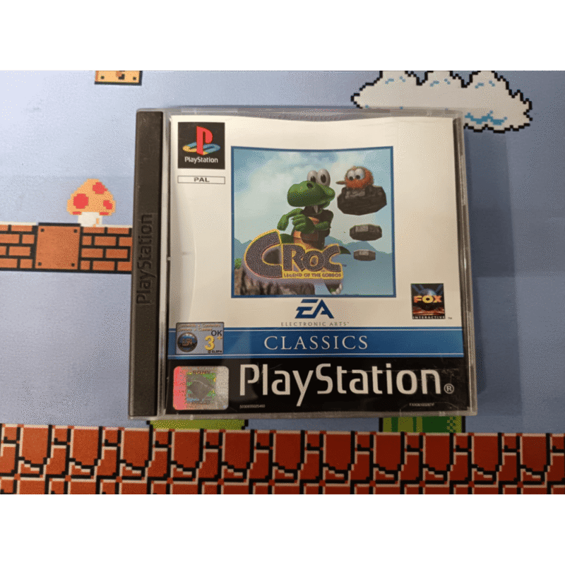 Croc Legend of the Gobbos Ps1 Playstation 1 Pal Eur