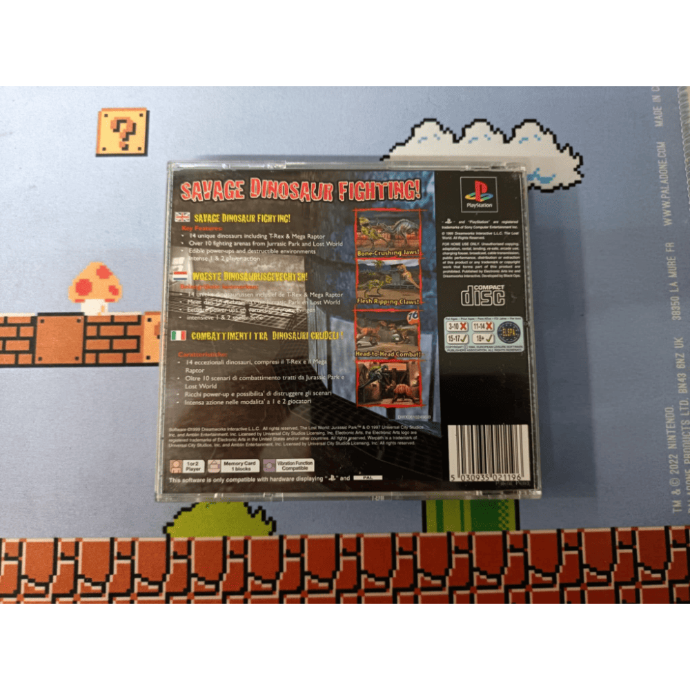 Warpath Jurassic Park Ps1 Playstation 1 Pal Ita - immagine 3