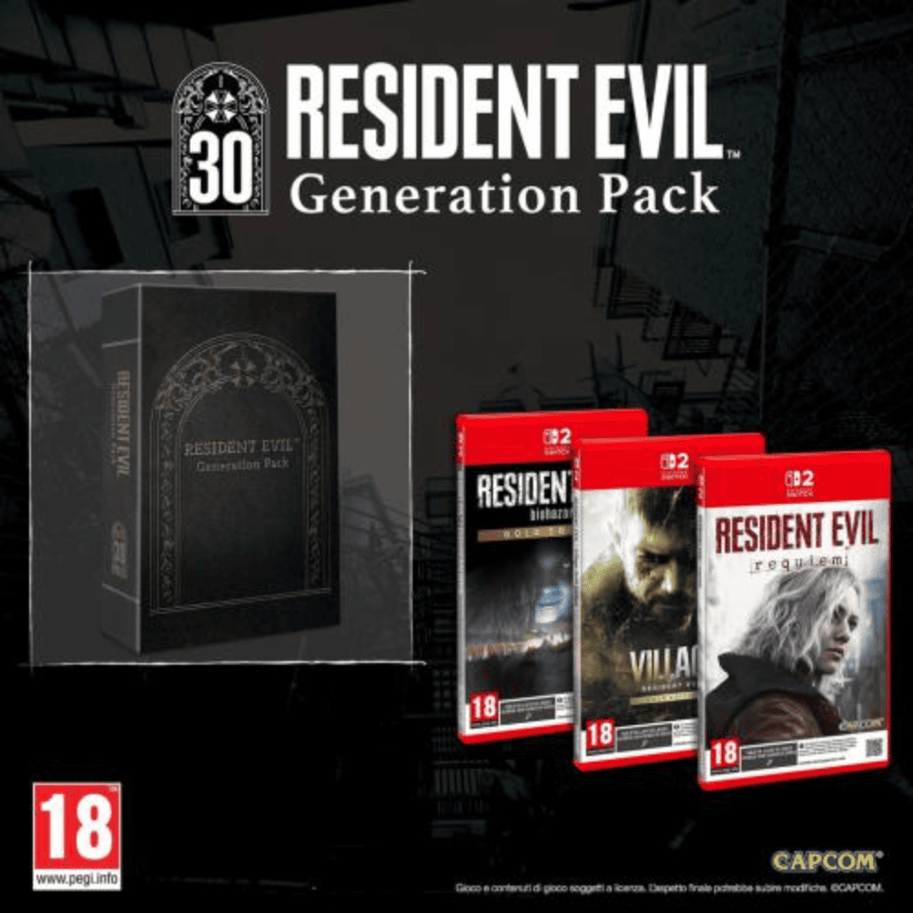 Resident Evil Generation Pack Nintendo Switch 2 Import