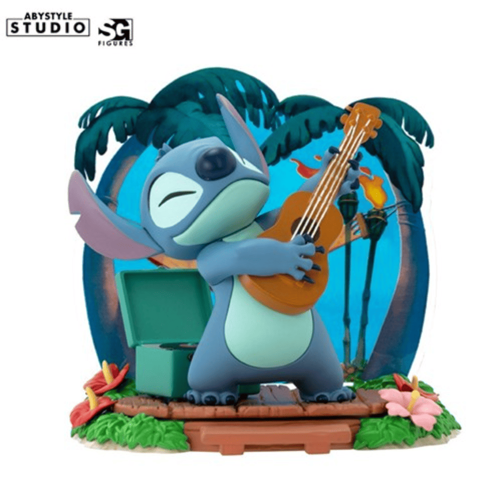 "Stitch Guitar" Figure SFC 10 cm