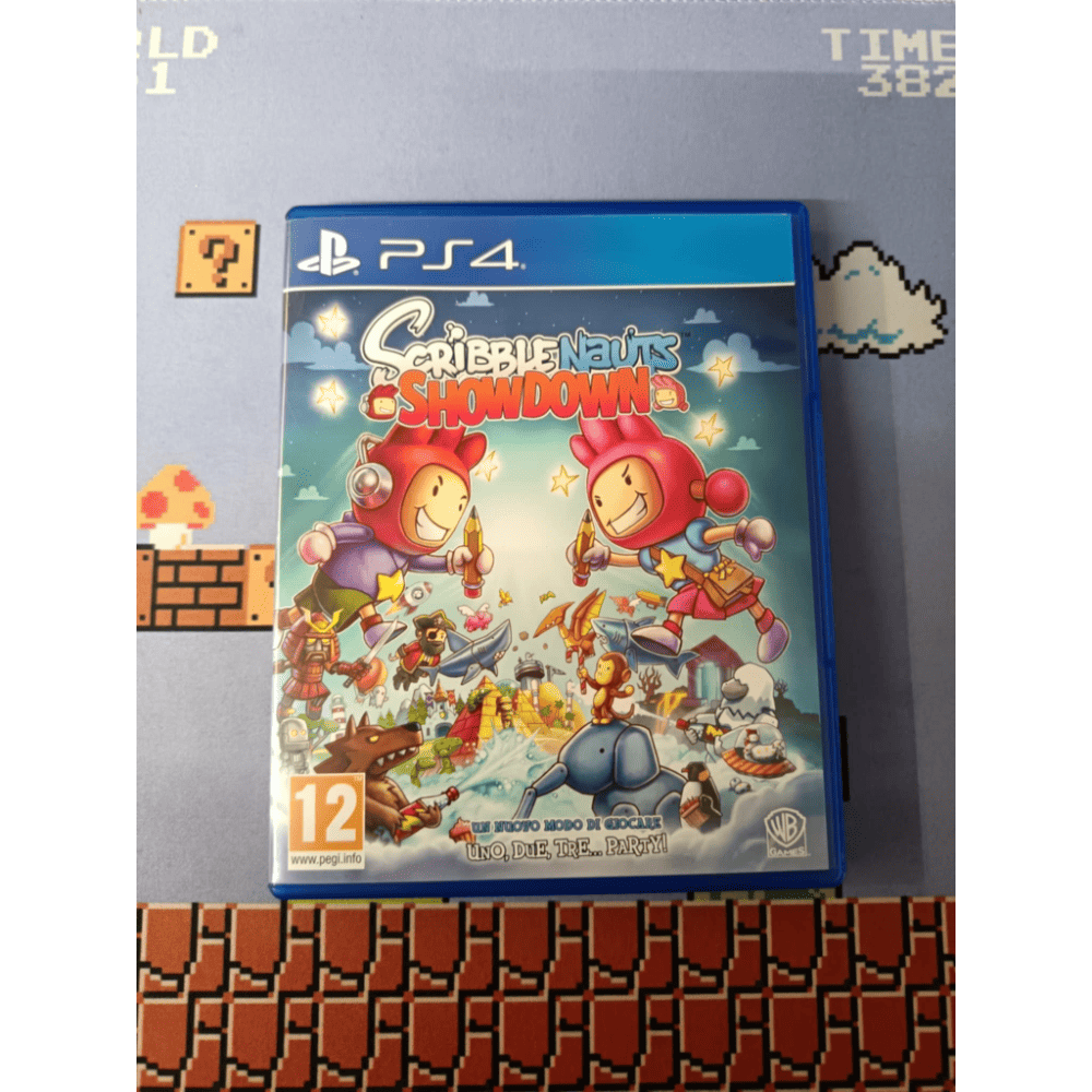 Scribblenauts Showdown Ps4 Playstation 4 Usato