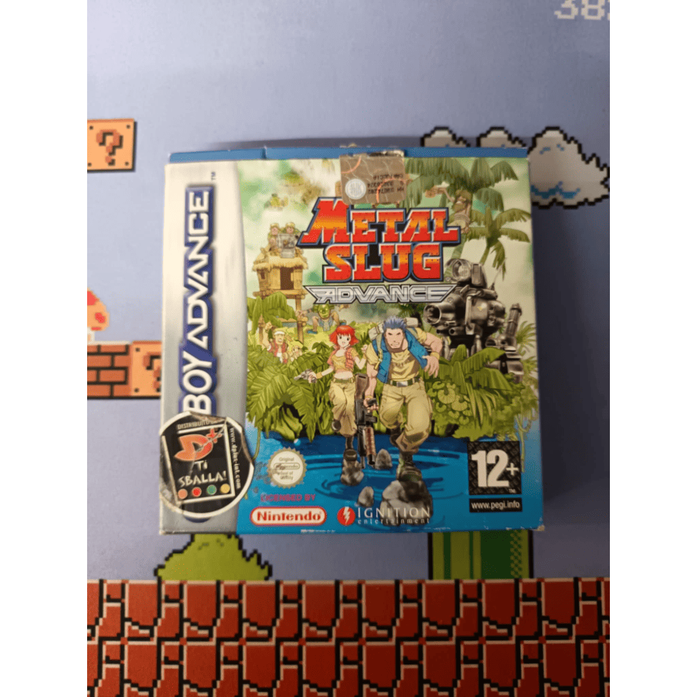 Metal Slug Advance Nintendo GameBoy Advance GBA Pal Ita