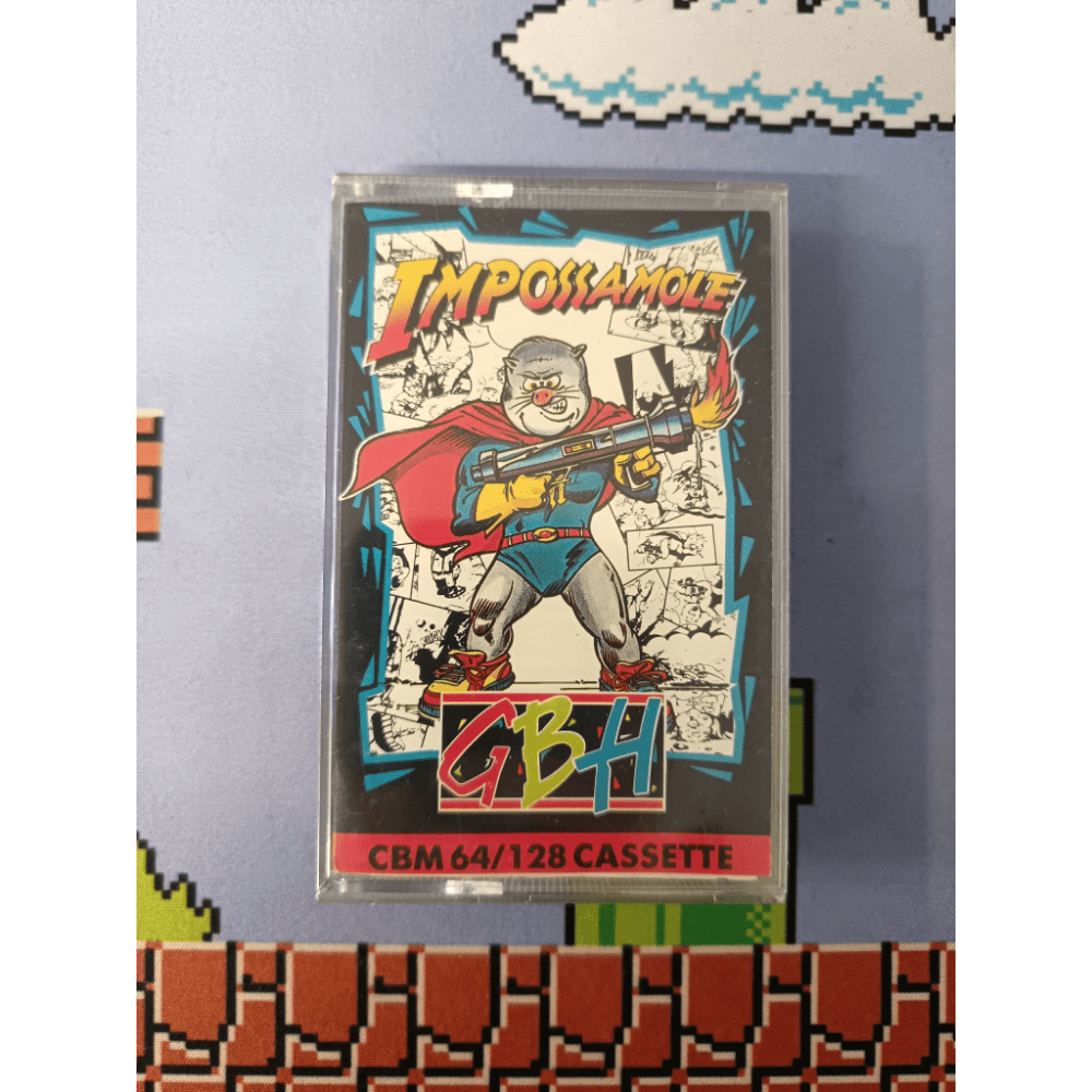 Impossamole C64 Commodore 64 Sigillato