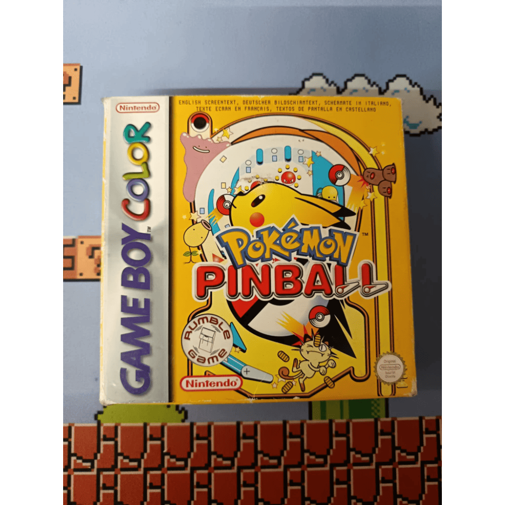 Pokemon Pinball Nintendo GameBoy Color GBC Pal Ita