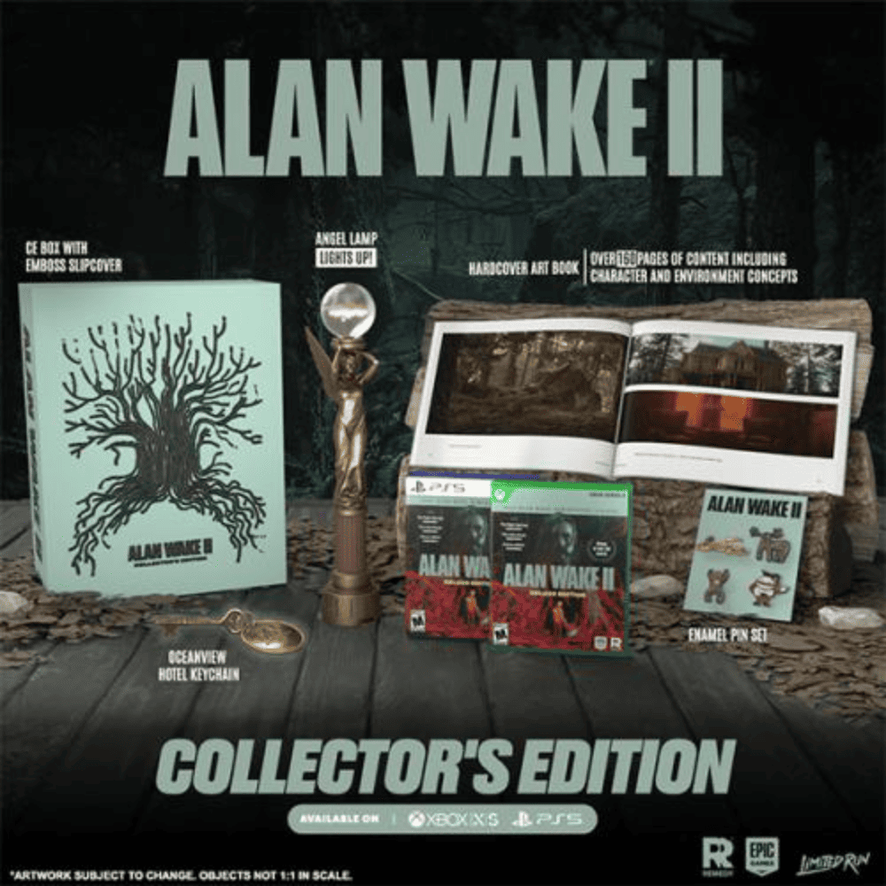 Alan Wake 2 Collector's Edition Limited Run Games Ps5 Playstation 5