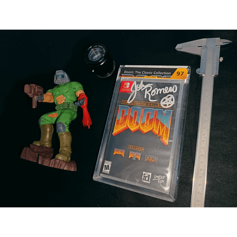 Doom: The Classic Collection Nintendo Switch Eng Sigillato LS 97 firmato da John Romero