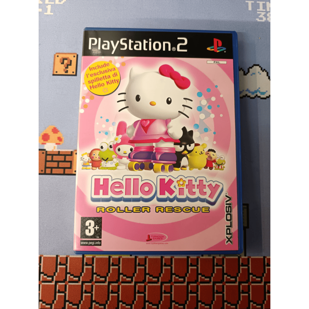 Hello Kitty Roller Rescue Ps2 Playstation 2 Pal Ita