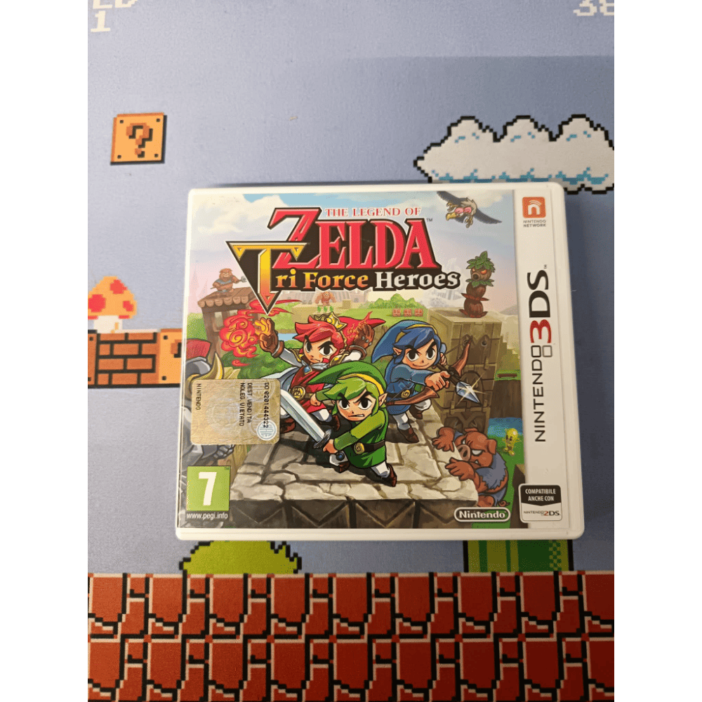 The Legend Of Zelda Triforce Heroes Nintendo 3DS Pal Ita Usato