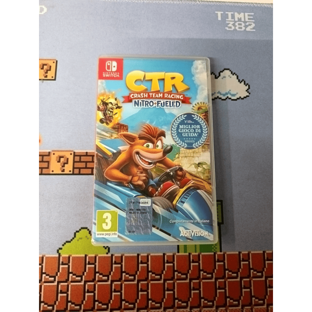 CTR Crash Team Racing Nitro Fueled Nintendo Switch Usato