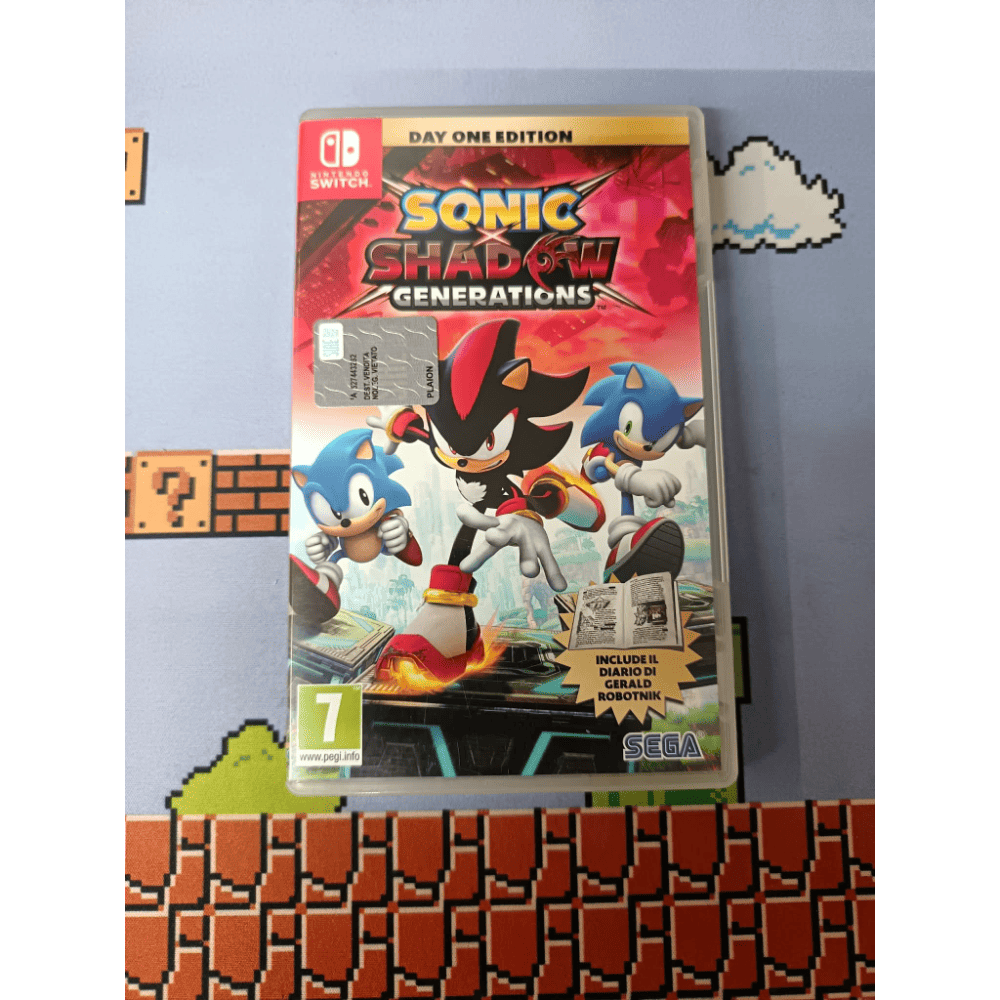 Sonic X Shadow Generations Nintendo Switch Usato