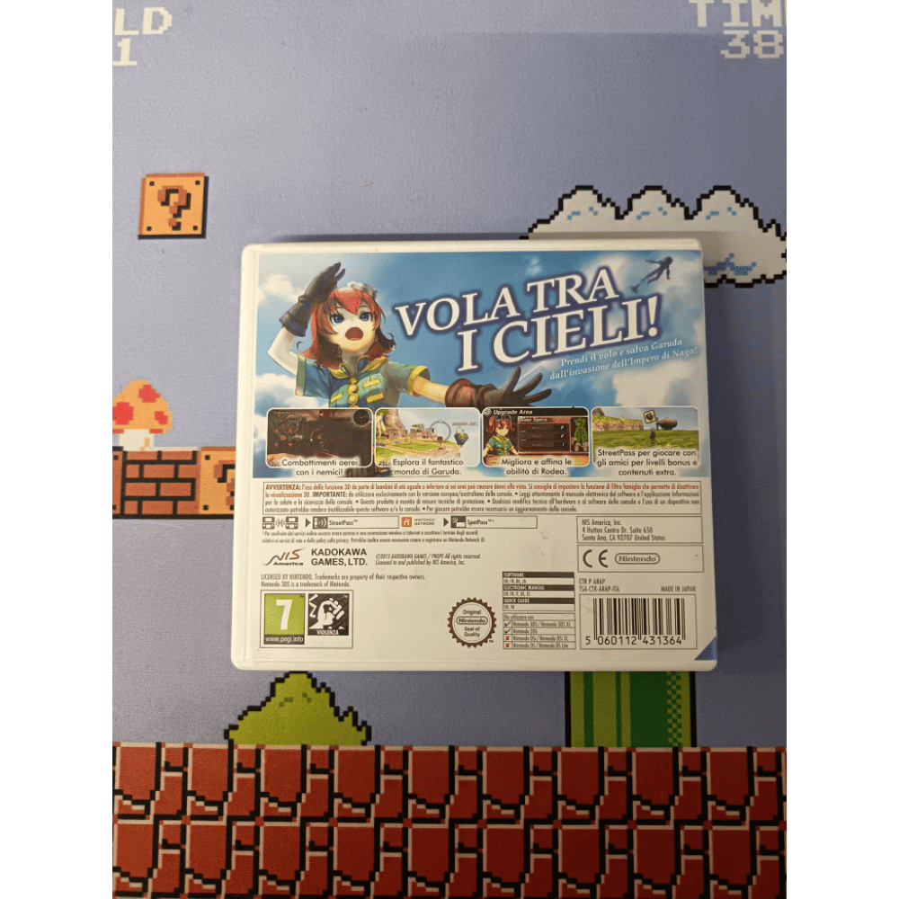 Rodea The Sky Soldier Nintendo 3DS Pal Ita Usato - immagine 2