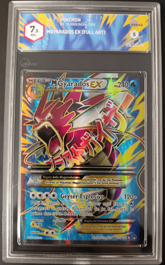MGyarados EX 115/122 Turbocrash Ita Graad 7.5