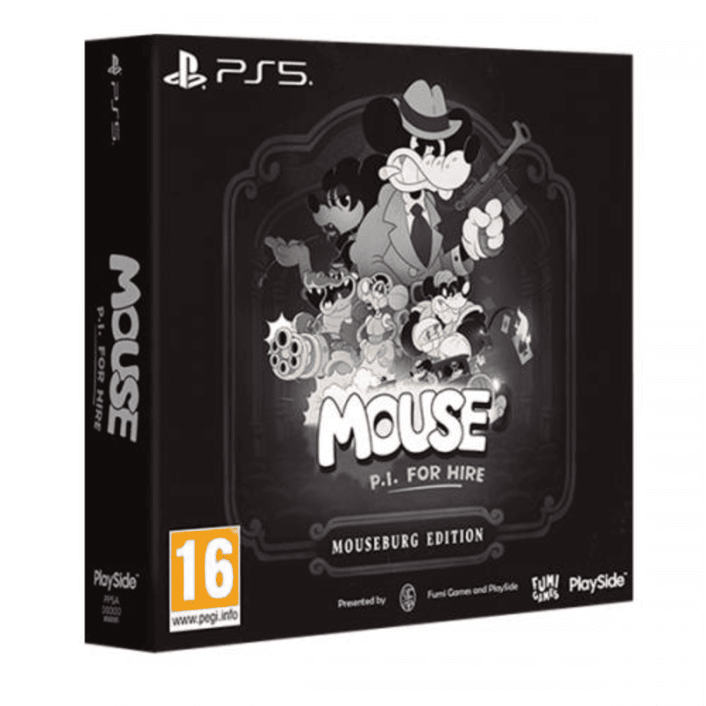 MOUSE P.I. For Hire Mouseburg Edition Ps5 Playstation 5 Preordine