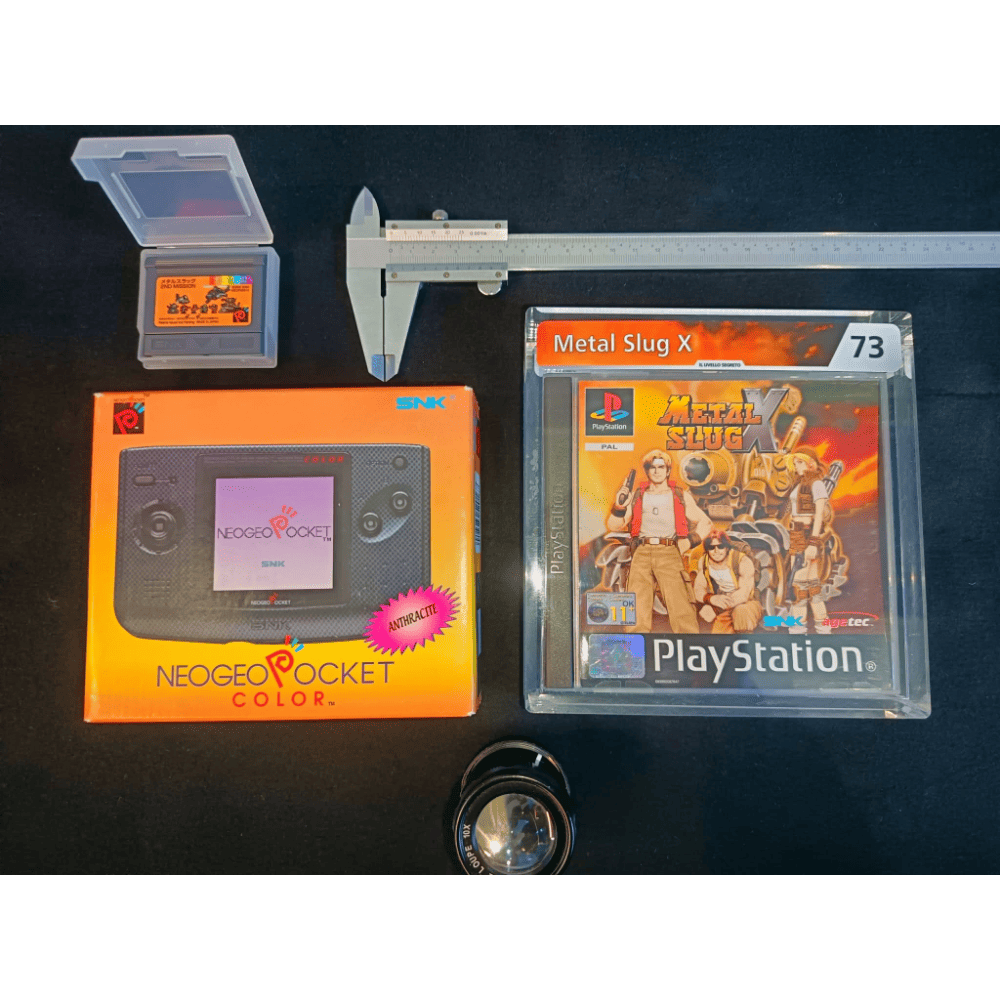 Metal Slug X Playstation 1 Pal Ita CiB LS 73