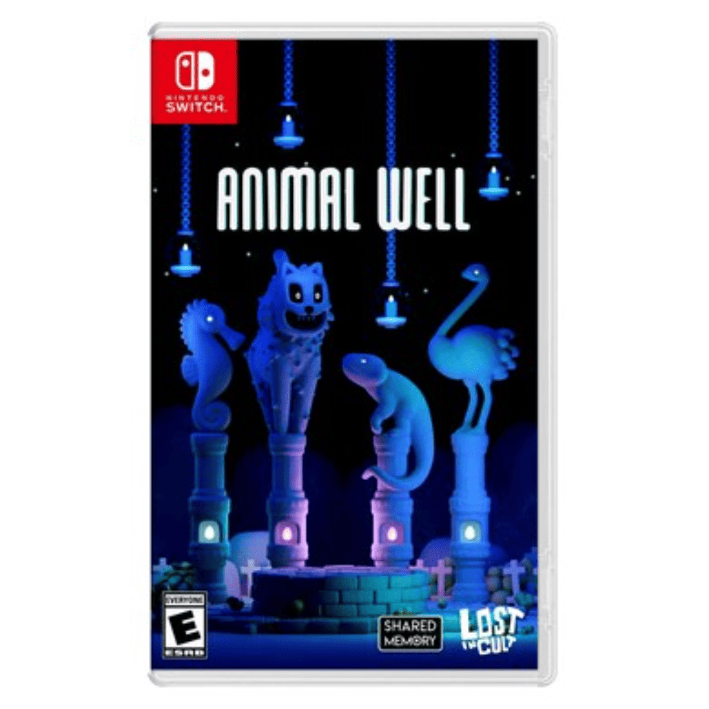 Animal Well Lost in Cult Blue Cover Version Nintendo Switch