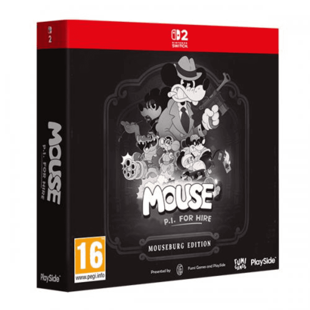 MOUSE P.I. For Hire Mouseburg Edition Nintendo Switch 2 Preordine