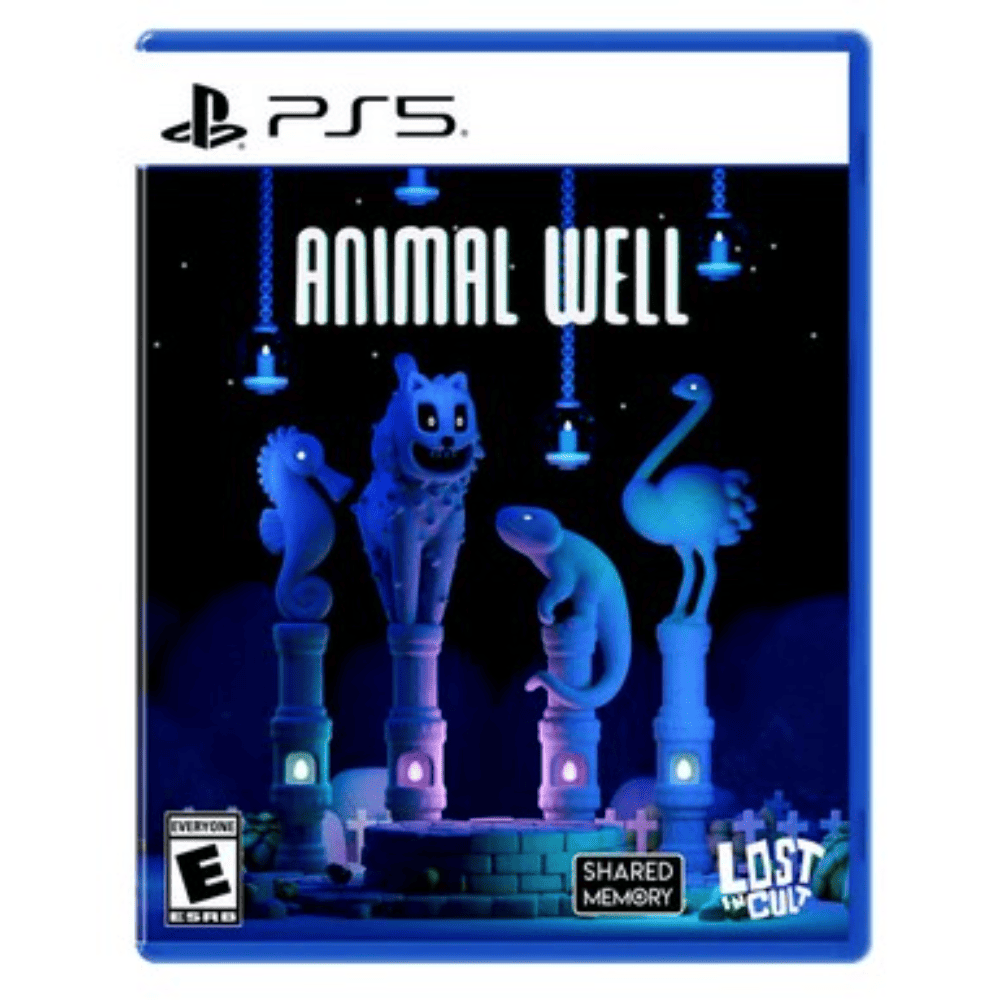 Animal Well Lost in Cult Blue Cover Version Ps5 Playstation 5
