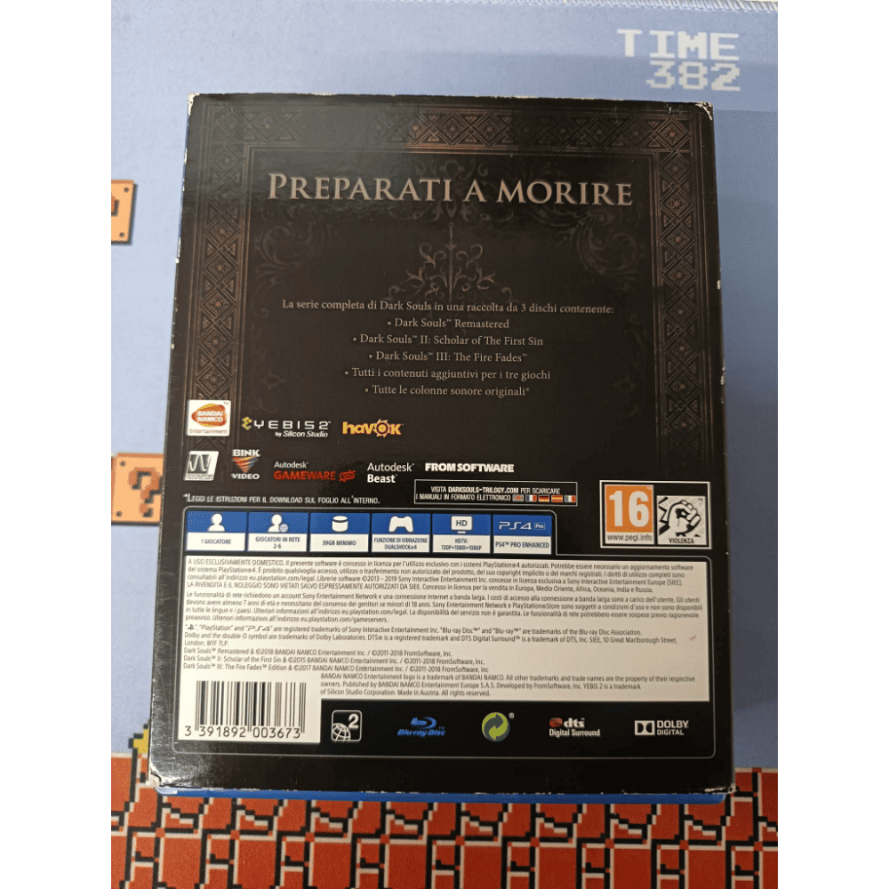 Dark Souls Trilogy Ps4 Playstation 4 Usato - immagine 2